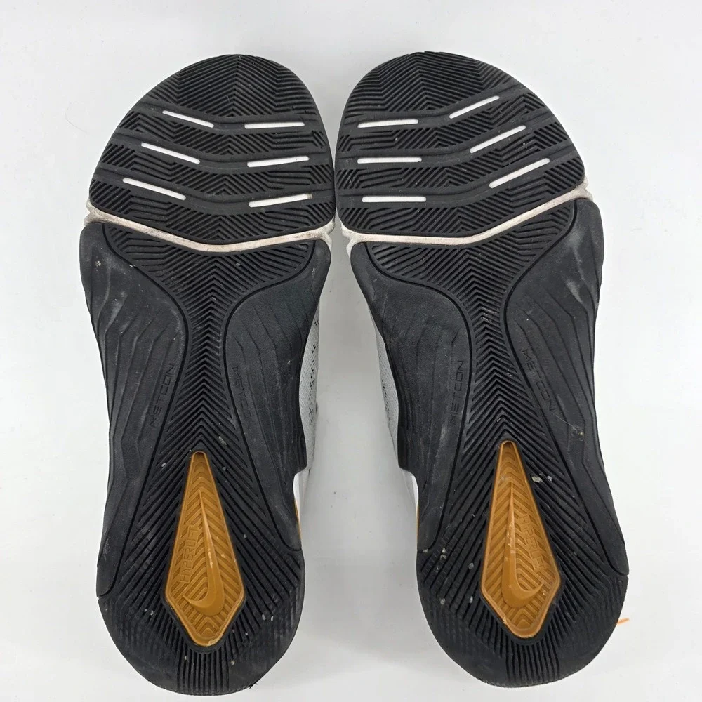 Nike Metcon 8 Men‎ Training Shoes White Gold Black DO9328-100 Size 13